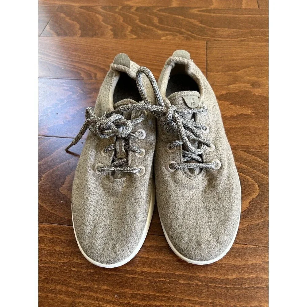 Allbirds Merino Wool Runners Lace-Up Shoes WR‎ W8 Womens US 8 Sneaker Tan…